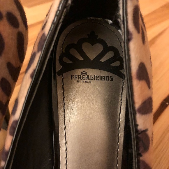 Fergalicious Utopia Leopard Heels - Picture 4 of 4
